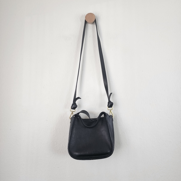 Madewell Bags New Madewell Black Leather Sydney Crossbody Bag
